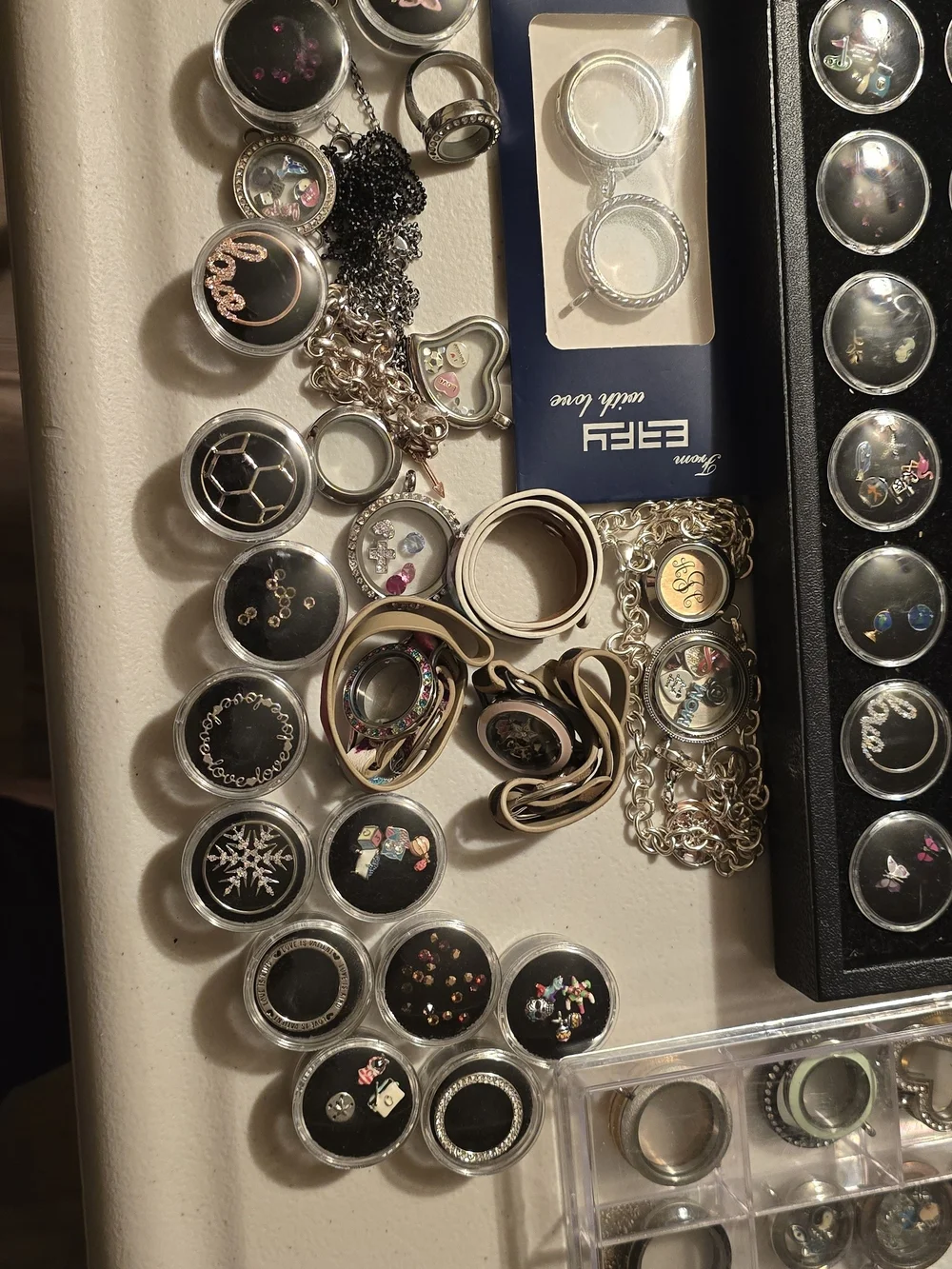 Floating memory locket charms, lockets, and interchangeable BUNDLE PRICE